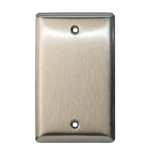 Camden CM-34CP Single Gang Stainless-Steel Cover Plate