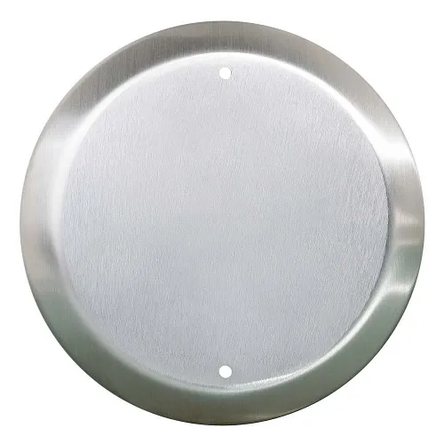 Camden CM-40/1 4-1/2" Round Push Plate Switch, 'BLANK' Faceplate