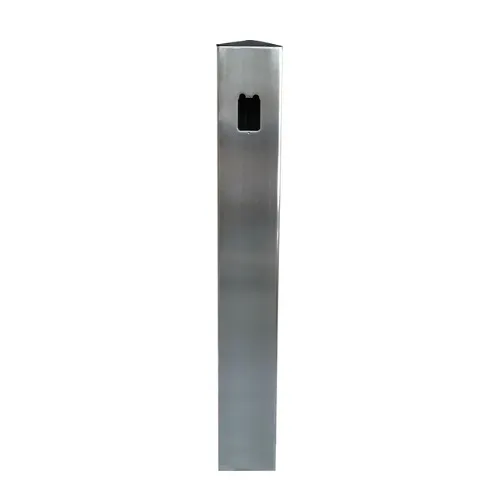 Camden CM-42-BSU-CLR 42" Tall with 36" Switch Height, Single Gang Prep, 6" 6" Clear Aluminum