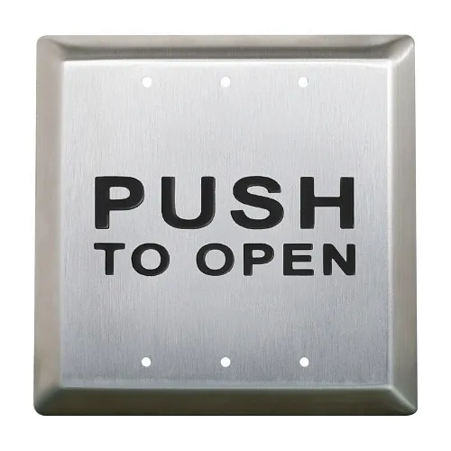 Camden CM-45/3-DP 4" Square Switch, Push to Open DPDT