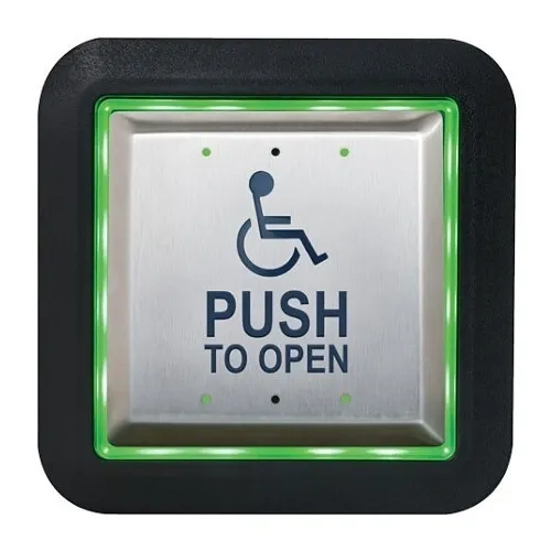 CAMDEN CM-45/355 AURA Illuminated Switch Kit, Flush Mount, Black