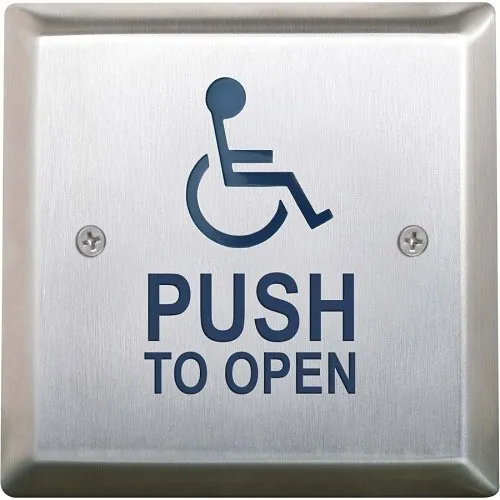 Camden CM-45/4-DP 4-1/2" Switch Push Plate Switch, Concealed Screws, DPDT Switch