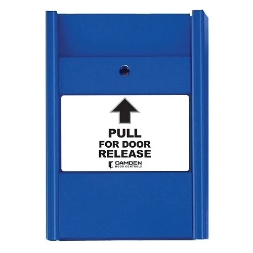 Camden CM-701SO Blue Pull for Door Release Station, x N/C Switch, with Local Alarm Sounder (Replaces CM-701SOEDR-PC, CM-701SOE-PC)