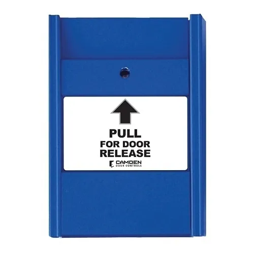 Camden CM-701U-PC CM-700 Series 'Universal' Blue Pull Stations