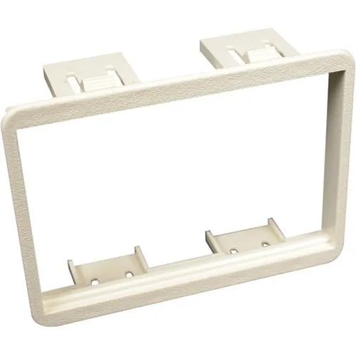 Wiremold CM-MAB Mini Adapter Mounting Bezel, Ivory, TAA Compliant