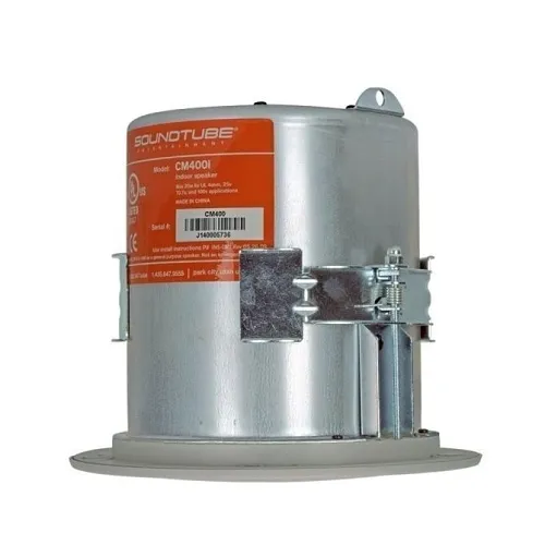 SoundTube CM400I-WH 4" 2-Way In-Ceiling Speaker with BroadBeam Tweeter, White