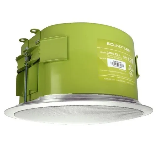 SoundTube CM62-EZ-II-WH Coaxial In-Ceiling Speaker, 6.5", White