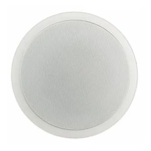 SoundTube CM62-EZS-II-WH 6" 2-Way In-Ceiling Speaker with White Seamless Magnetic Grille with Short Can