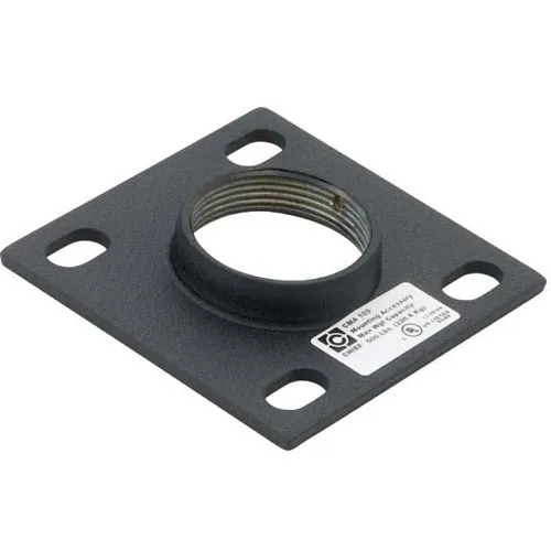 Chief CMA105 Ceiling Plate, 4" (102 mm) for CMS Fixed or Adjustable Extension Column for Mounting Project, Black