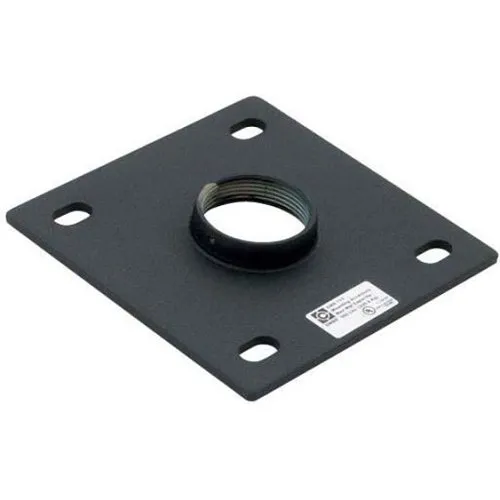 Chief CMA115 Ceiling Plate, 6" (152 mm) for CMS Fixed or Adjustable Extension Column for Mounting Projector, Black