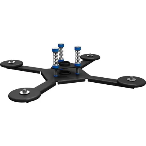 Chief CMA348 Large Venue Vibration Isolating Coupler, Compatible with CMS Columns for Systems Between 35-100 lbs, Black