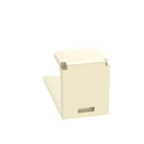 Panduit CMBEI-X Blank Module 1 Port, Electric Ivory