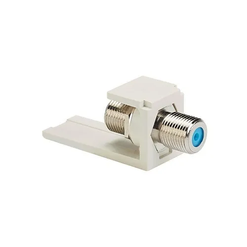 Panduit CMFBL Coupler Module, F Type, Black