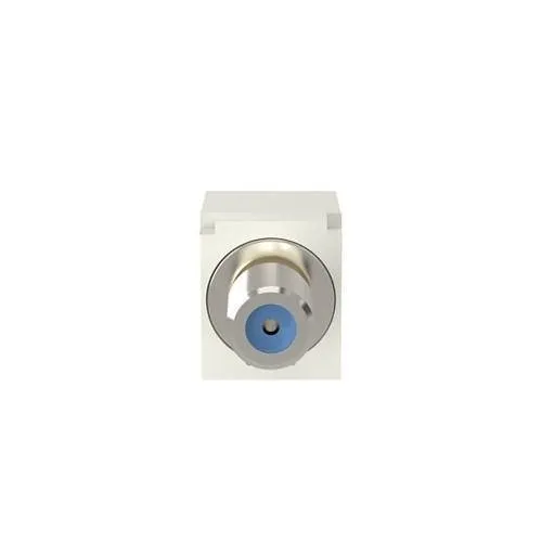 Panduit CMFWH Coupler Module, F-Type, 1-Pack, White