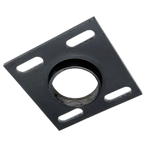 Peerless-AV CMJ300 4x4" Unistrut Structural Ceiling Plate, Black