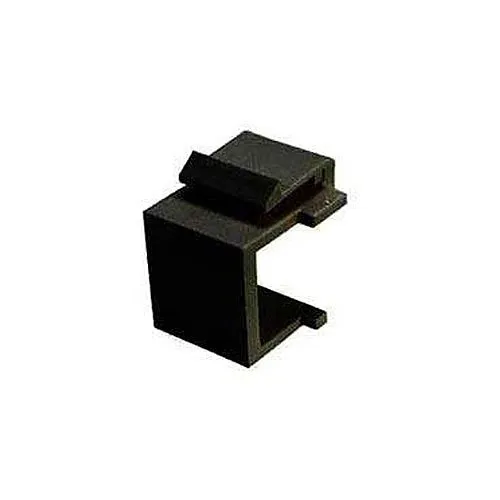 Signamax CMK-BL-BK Blank Keystone Module, Black