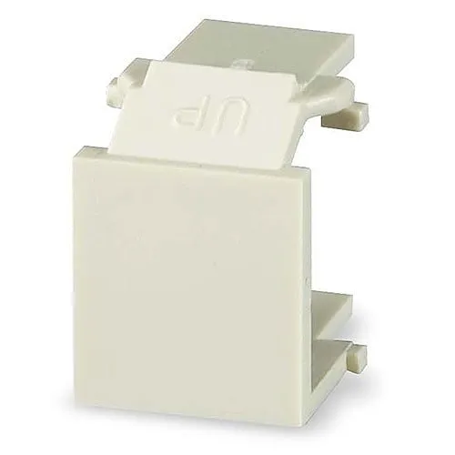 Signamax CMK-BL-DI Blank Keystone Module, Dark Ivory