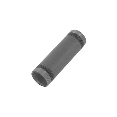 Chief CMS006 Fixed Extension Column, 6" with 1.5" NPT on Both Ends, TAA Compliant, Black