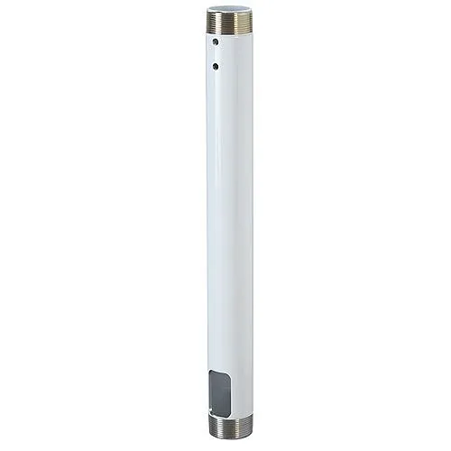 Chief CMS024W Fixed Extension Column, 24" with 1.5" NPT on Both Ends, TAA Compliant, White