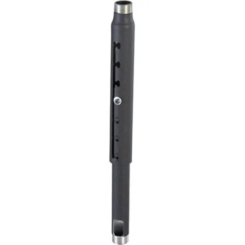 Chief CMS0305 Adjustable Extension Column, 1" Increments, Black, 3-5'