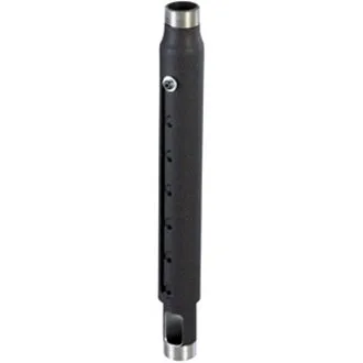 Chief CMS0507 Speed-Connect 5-7' Adjustable Extension Column, 1.5" NPT on Both Ends, TAA Compliant, Black