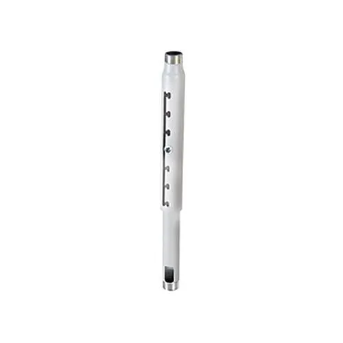Chief CMS0608W Speed-Connect 6-8' Adjustable Extension Column, 1.5" NPT on Both Ends, TAA Compliant, White