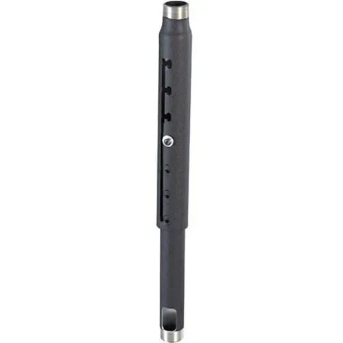 Chief CMS0709 Speed-Connect 7-9' Adjustable Extension Column, 1.5" NPT on Both Ends, TAA Compliant, Black