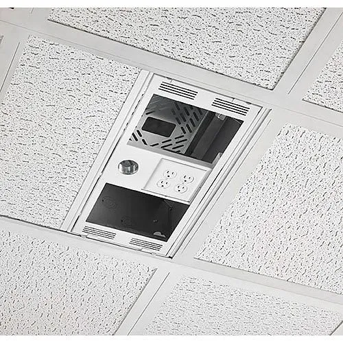 Chief CMS491C 1' x 2' Above Suspended Ceiling Storage Box with Column Drop