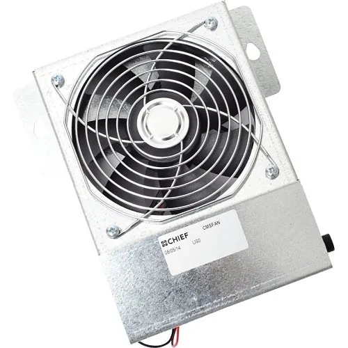 Chief CMSFAN Fan Kit, 12V DC, Provides 100 CFM of Air Movement for AV Components in Above Tile Ceiling Applications