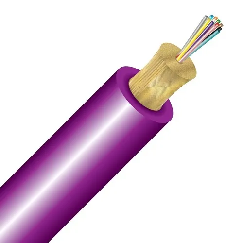 Cleerline 12D50125MOM4L SSF Micro-Distribution Cable LT, 12 Strand, LSZH-CPR I/O, 50/125, OM4, Magenta, Spool, 1000'