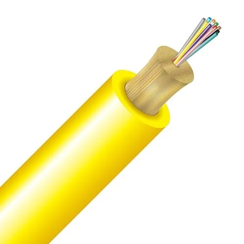 Cleerline 12D9125SMOS2R-B SSF Micro-Distribution Cable LT, 12 Strand, Riser, 9/125, G657 A2/B2 OS2, Yellow, Cut to Order