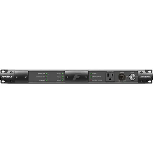 Furman CN-1800S Contractor Series SmartSequencing Power Conditioner with SMP, LiFT, EVS, 15A 120V, Outlets