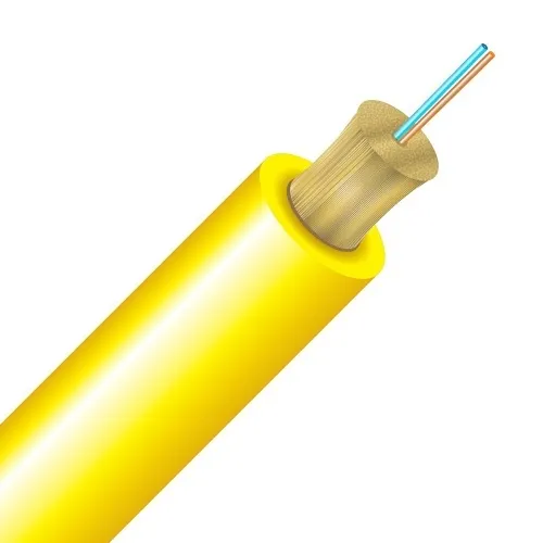 Cleerline 2D9125SMOS2P-B SSF Micro-Distribution Cable LT, 2 Strand, Plenum I/O, 9/125, G657 A2/B2 OS2, Yellow, Cut to Order