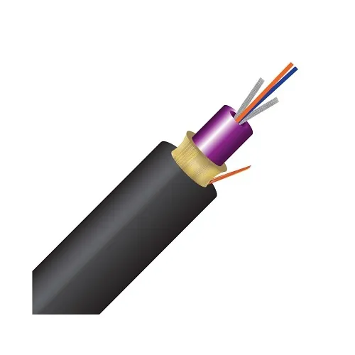 Cleerline 2DJMD50125OM4R-B SSF Double Jacket Micro-Distribution LT Cable, 2 Strand, Riser I/O, 50/125, OM4, Black, Cut to Order