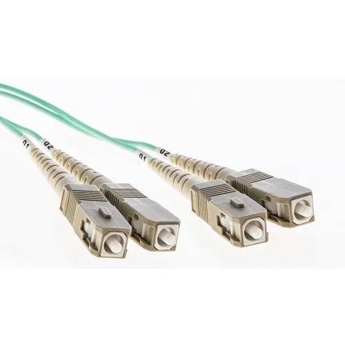 Cleerline 3DOM4SCSC02m XD Series Bend Performance Duplex Patch Cable, SC/UPC-SC/UPC, OM4, 3.0 mm Riser, Magenta, (2m) 6.6'