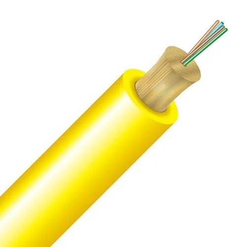 Cleerline 4D9125SMOS2R SFF Micro-Distribution Cable LT, 4 Strand, Riser, 9/125 G657 A2/B2 OS2, Yellow, Spool, 1000'