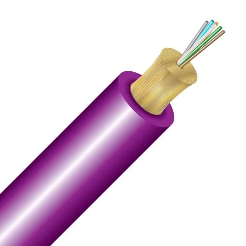 Cleerline 6D50125MOM4P-B SFF Micro-Distribution Cable LT, 6 Strand, Plenum I/O, 50/125, OM4, Magenta, Cut to Order