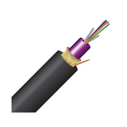Cleerline 6DJMD50125OM4R-B SSF Double Jacket Micro-Distribution LT Cable, 6 Strand, Riser I/O, 50/125, OM4, Black, Cut to Order