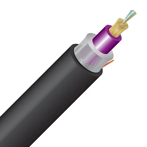 Cleerline 6RMD50125OM4R-B SFF Rugged Micro-Distribution Cable LT, 6 Strand, Riser I/O, 5/125, OM4, Black, Cut to Order