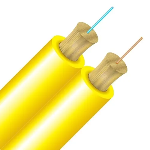 Cleerline D29125SMOSR SSF Duplex Cable Riser, 9/125, G657 A2/B2 OS2, Yellow, Spool, 1000'
