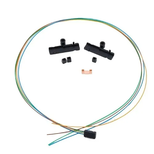 Cleerline FAN0425M250 SSF 4 Fiber Buffer Tube Fan-Out Kit, 900 µm 25" Legs, Accepts 250 µm