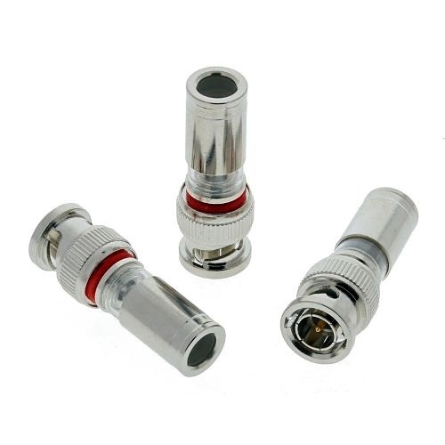 IDEAL 92-810P BNC RG59 Insite CCTV Broadband Compression Connector, 25-Pack