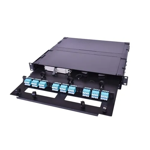 Cleerline SSF-1RU-E3 1RU Enclosure, Empty, Holds up to 3 Plates, comes with Flush Mount Rack Ears