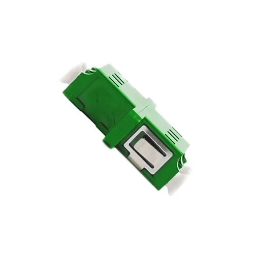 Cleerline SSF-DLCLC-SMAPCADP LC/APC Single-mode Duplex Adapter (Green)