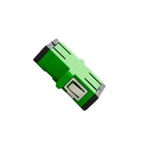 Cleerline SSF-DSCSC-SMAPCADP SC/APC Single-mode Duplex Adapter (Green)