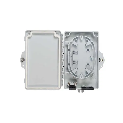 Cleerline SSF-OTB2 Outdoor Fiber Optic Plastic Enclosure, Empty, Holds 2 SC Simplex or 2 LC Duplex Adapters