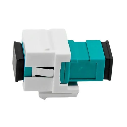 Cleerline SSF-SC-MMKIW Fiber Optic Keystone Insert, Simplex SC to SC, Multimode, White