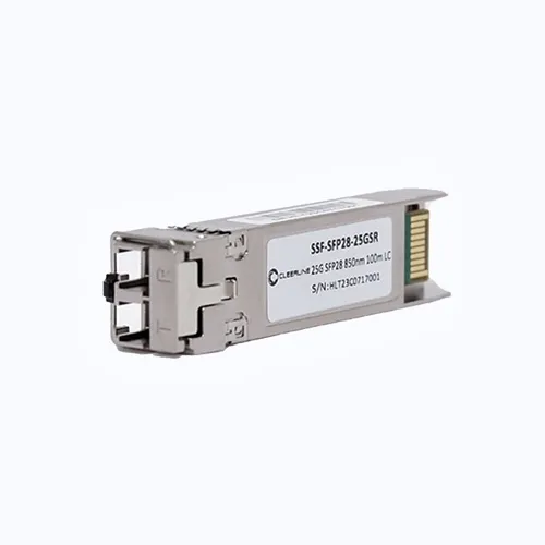 Cleerline SSF-SFP28-25GSR 25G SFP28 SR Transceiver MM 850nm, 100m reach, Dual LC
