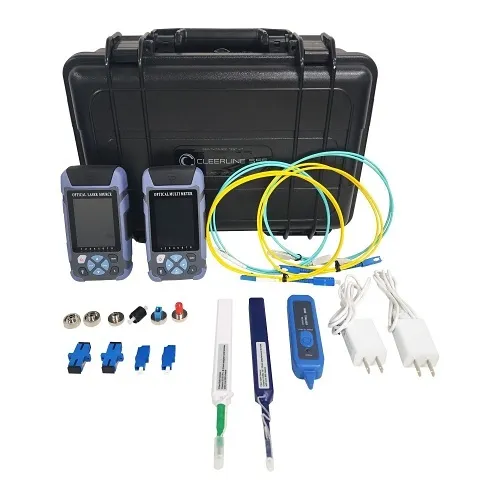 Cleerline SSF-TKITP-500 Professional Fiber Testing Kit With Data