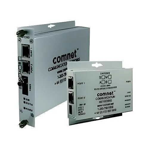 ComNet CNFE2002S1BPOE/M 2 TX-1 FX Small Size 100Mbps Media Converter, ST Connector, 1-Fiber